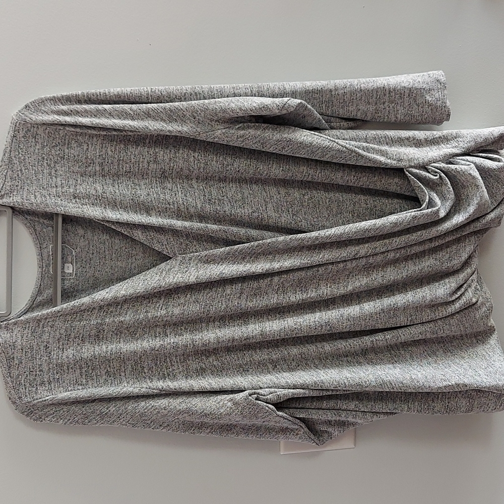 EUC faux wrap top